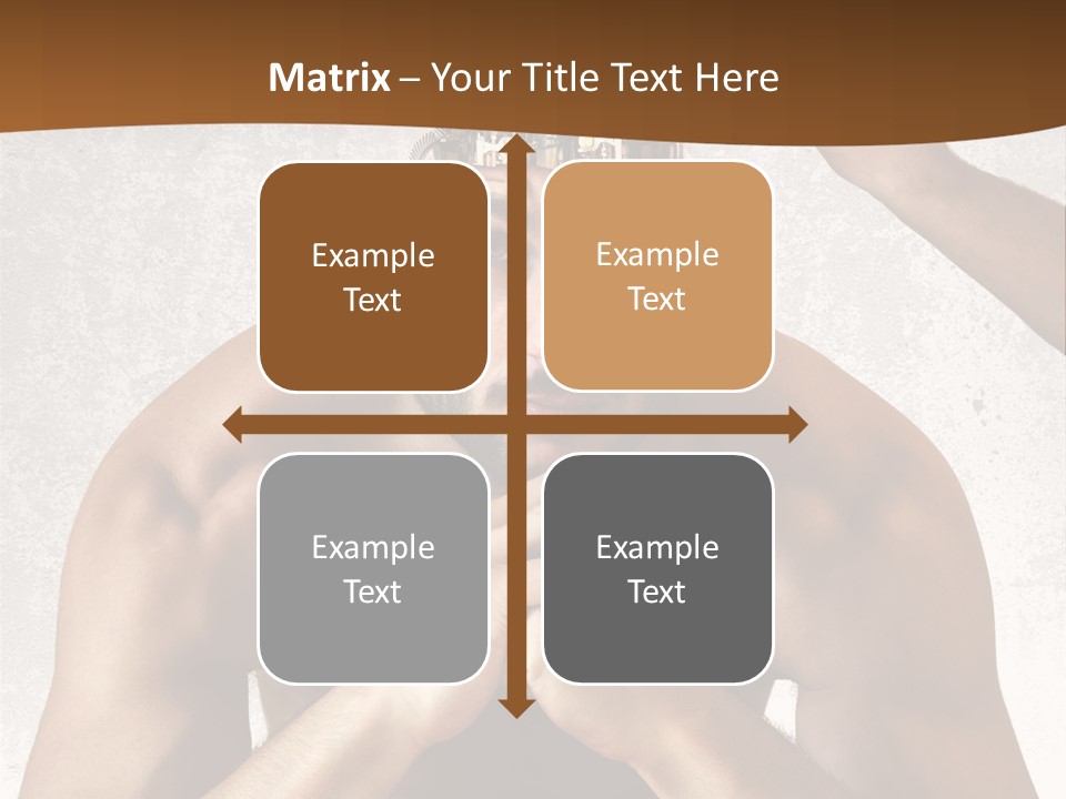 Handsome Manipulation Hand PowerPoint Template