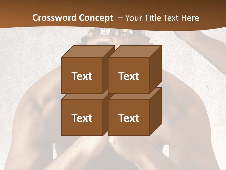 Handsome Manipulation Hand PowerPoint Template