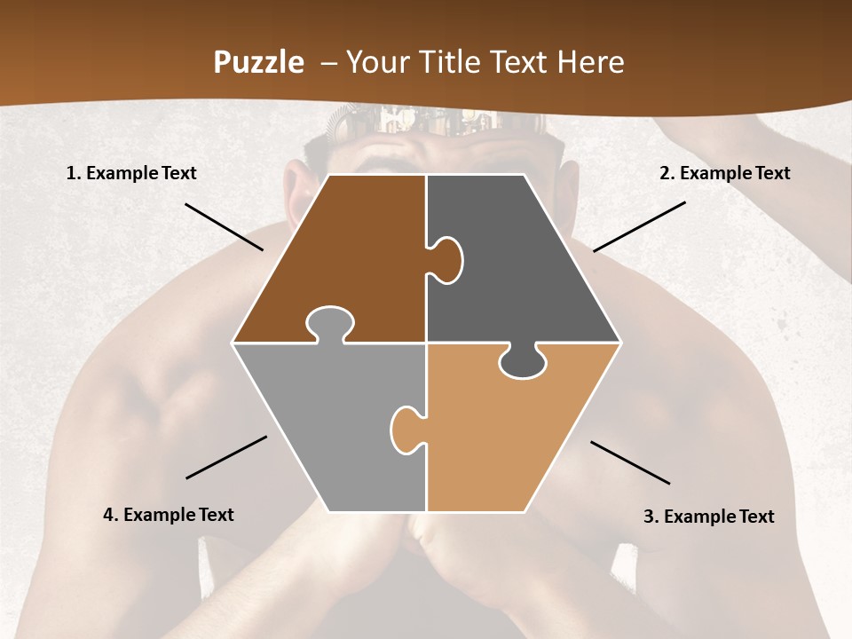 Handsome Manipulation Hand PowerPoint Template