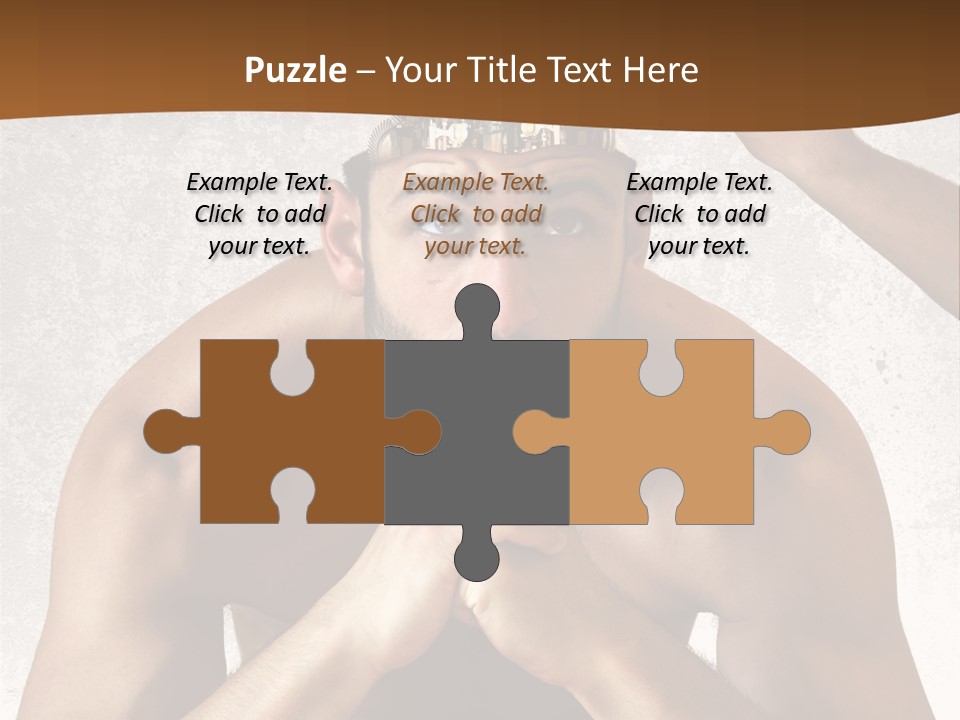 Handsome Manipulation Hand PowerPoint Template