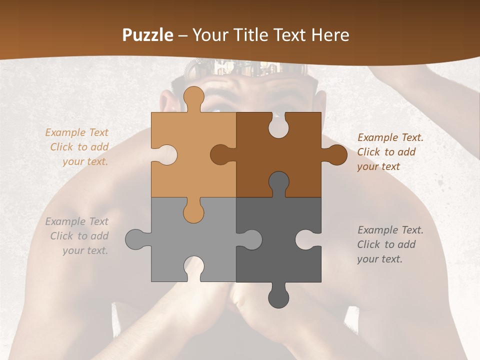 Handsome Manipulation Hand PowerPoint Template