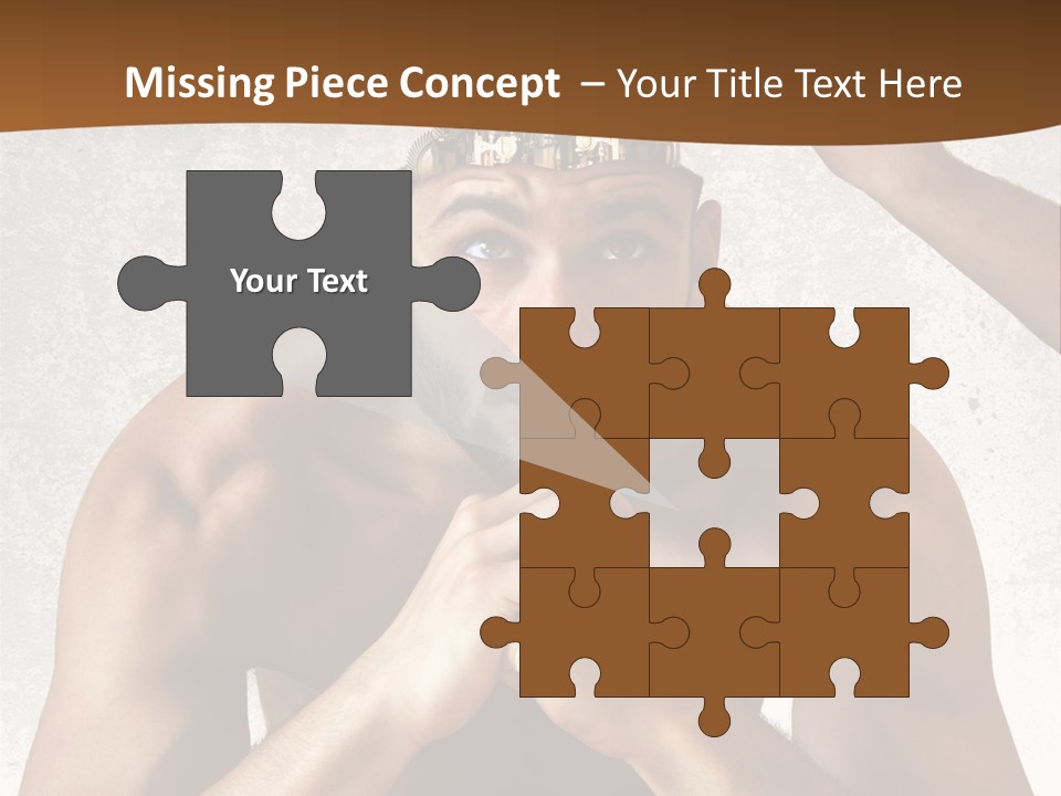 Handsome Manipulation Hand PowerPoint Template