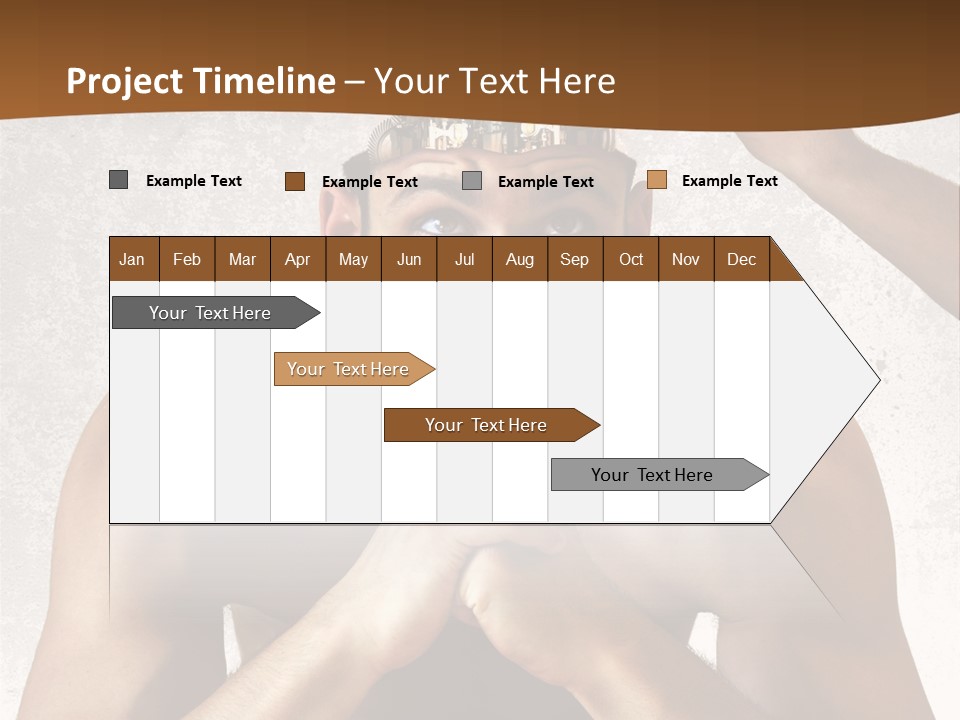 Handsome Manipulation Hand PowerPoint Template