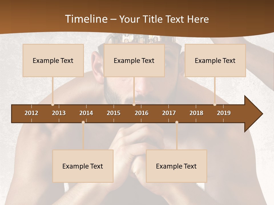 Handsome Manipulation Hand PowerPoint Template