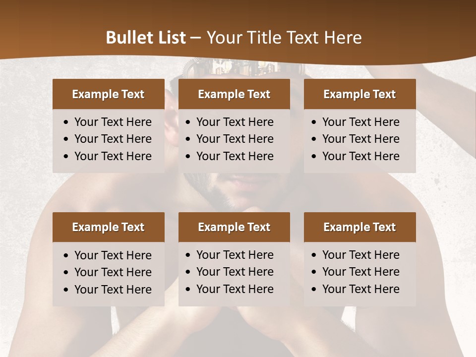 Handsome Manipulation Hand PowerPoint Template