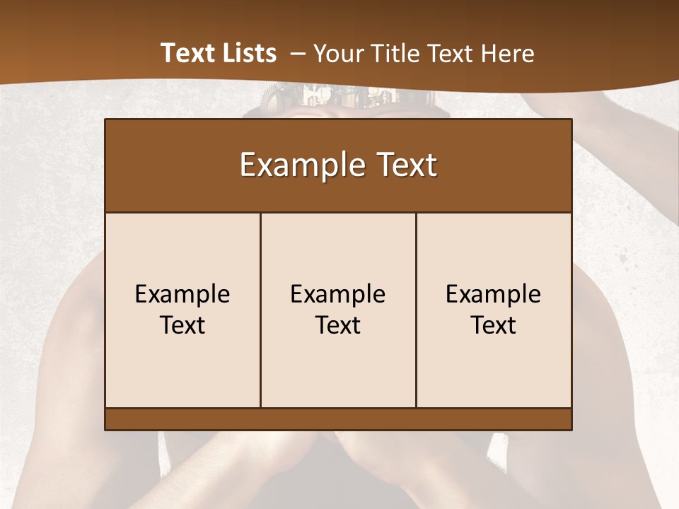Handsome Manipulation Hand PowerPoint Template