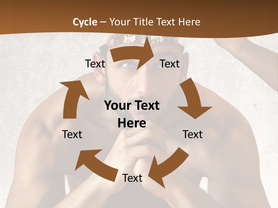 Handsome Manipulation Hand PowerPoint Template