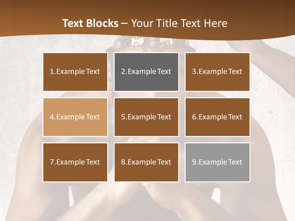 Handsome Manipulation Hand PowerPoint Template
