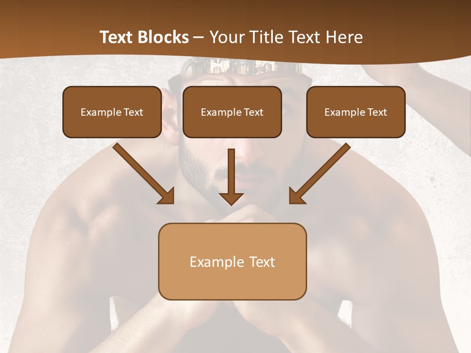 Handsome Manipulation Hand PowerPoint Template