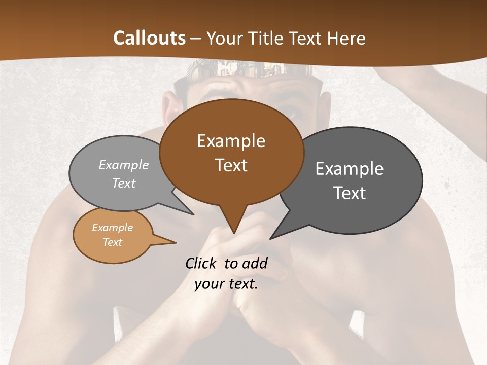 Handsome Manipulation Hand PowerPoint Template