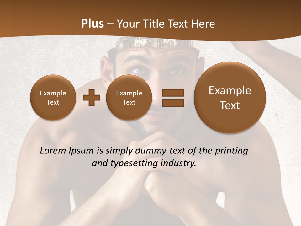 Handsome Manipulation Hand PowerPoint Template