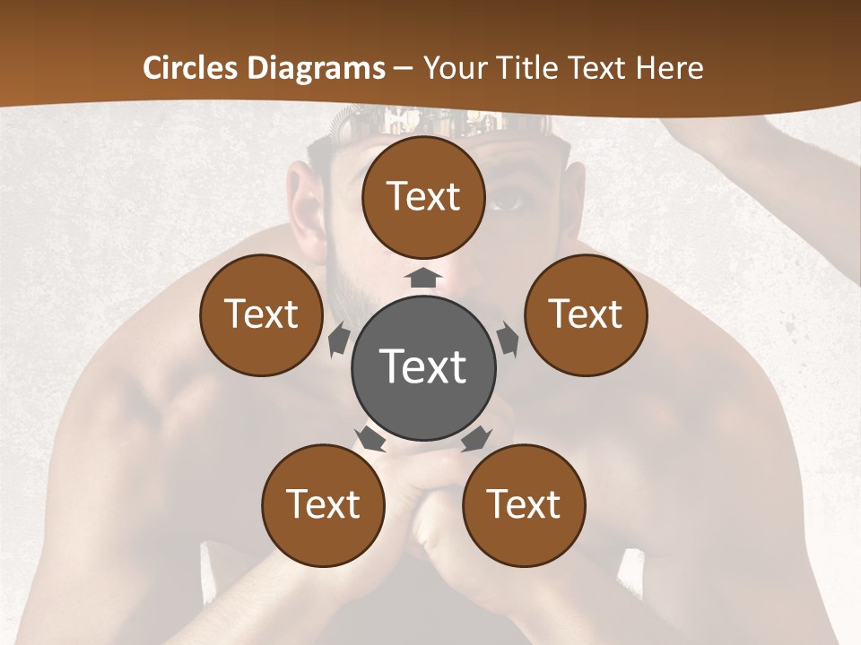 Handsome Manipulation Hand PowerPoint Template