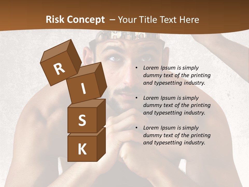 Handsome Manipulation Hand PowerPoint Template