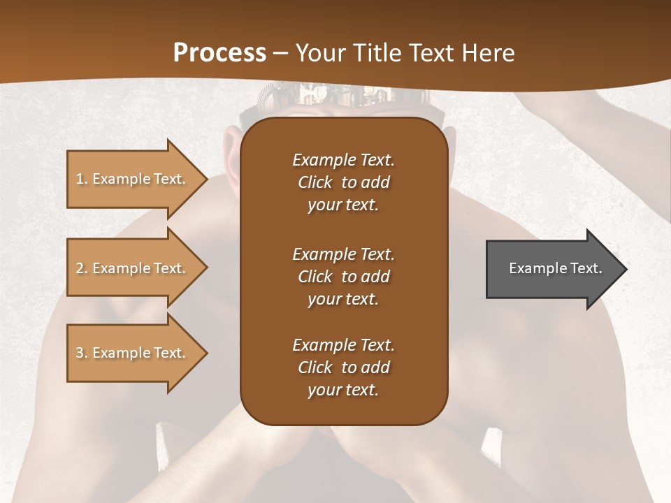 Handsome Manipulation Hand PowerPoint Template