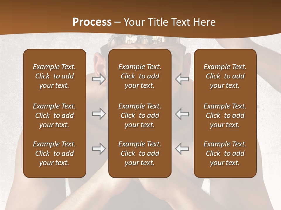 Handsome Manipulation Hand PowerPoint Template
