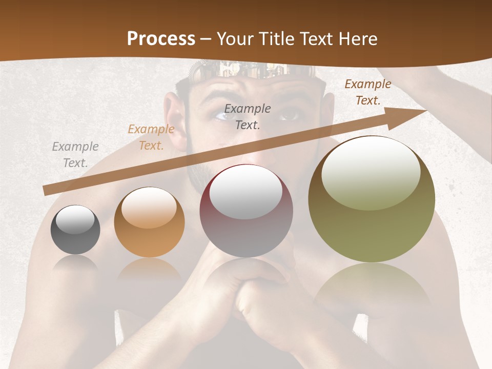 Handsome Manipulation Hand PowerPoint Template