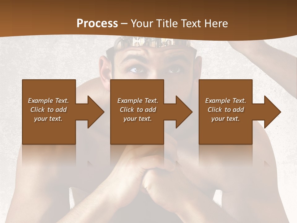 Handsome Manipulation Hand PowerPoint Template