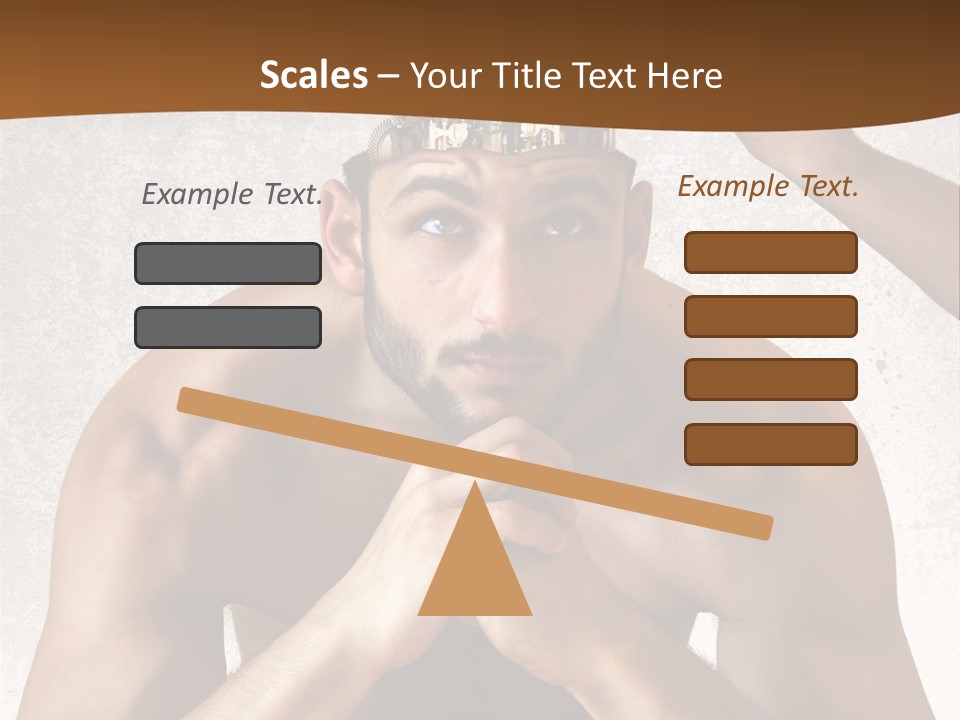 Handsome Manipulation Hand PowerPoint Template