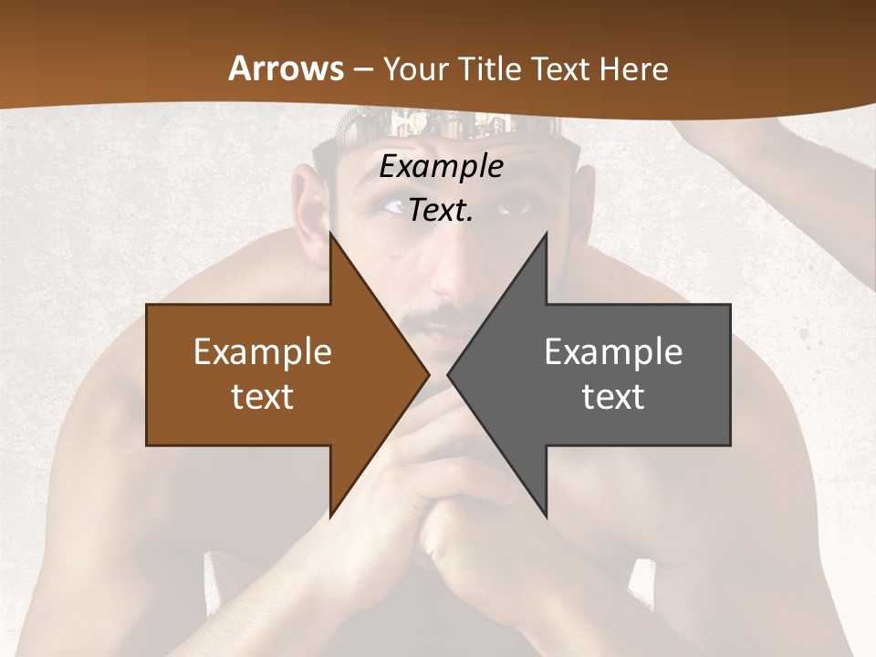 Handsome Manipulation Hand PowerPoint Template