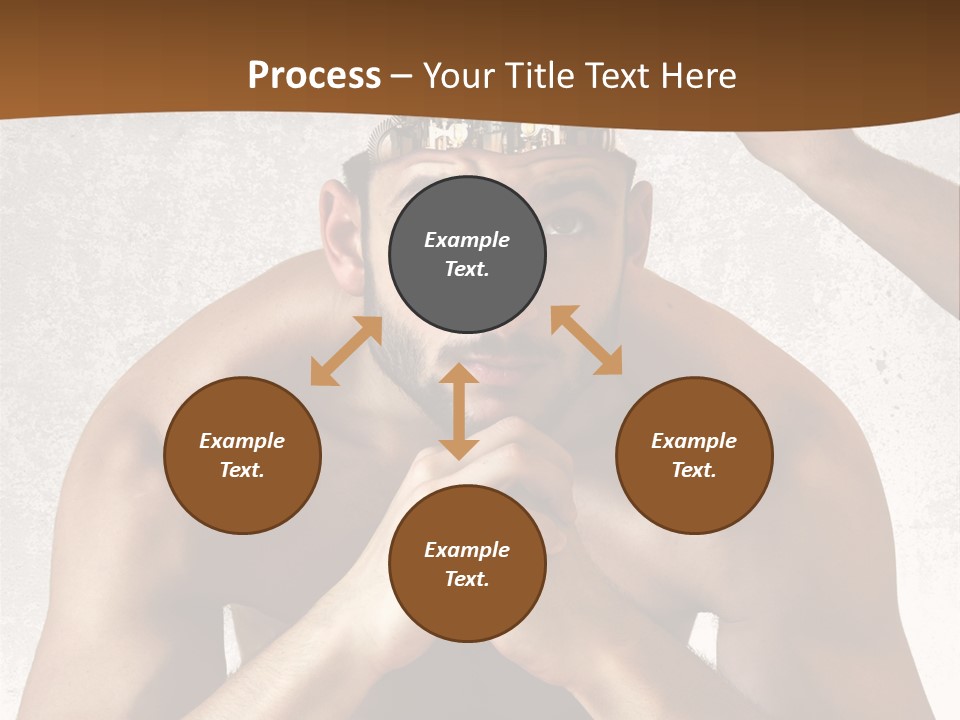 Handsome Manipulation Hand PowerPoint Template