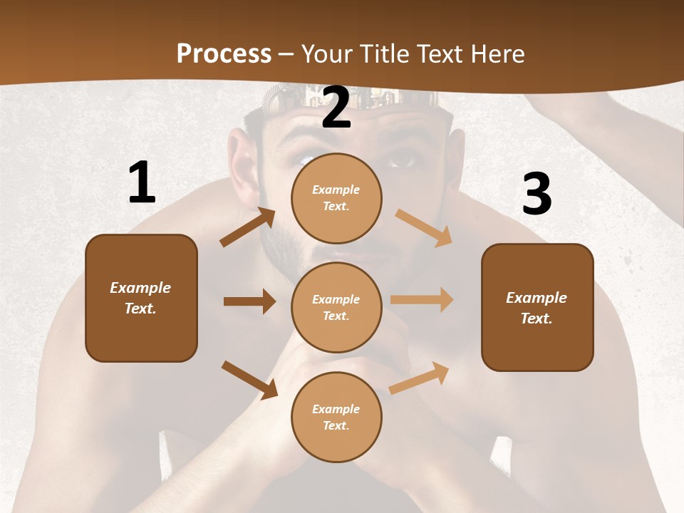 Handsome Manipulation Hand PowerPoint Template