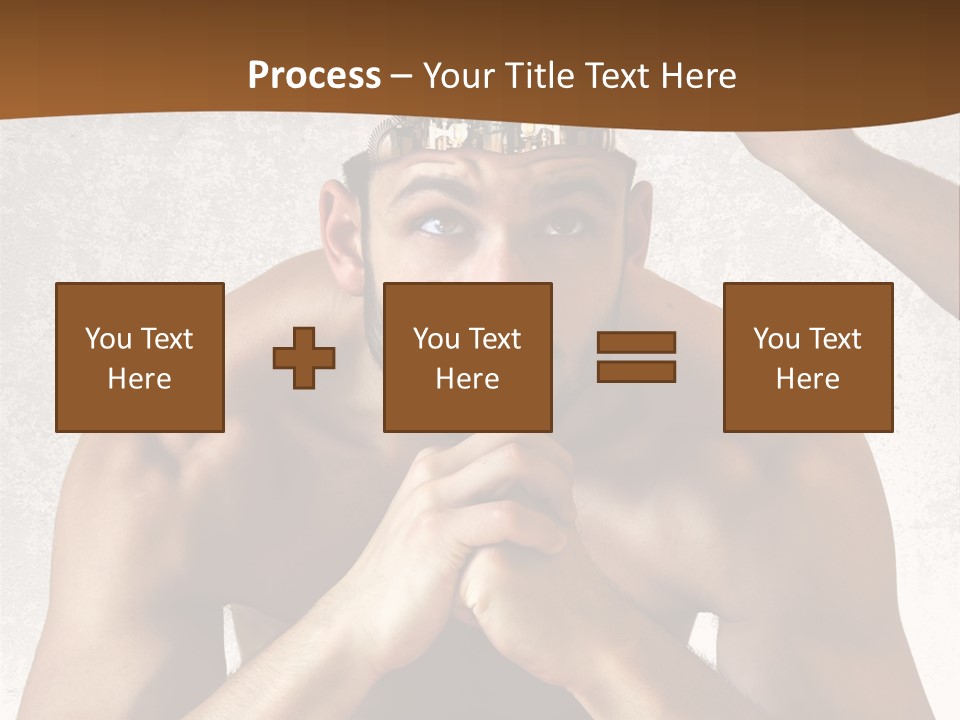Handsome Manipulation Hand PowerPoint Template