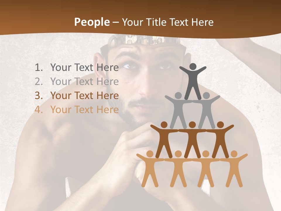 Handsome Manipulation Hand PowerPoint Template