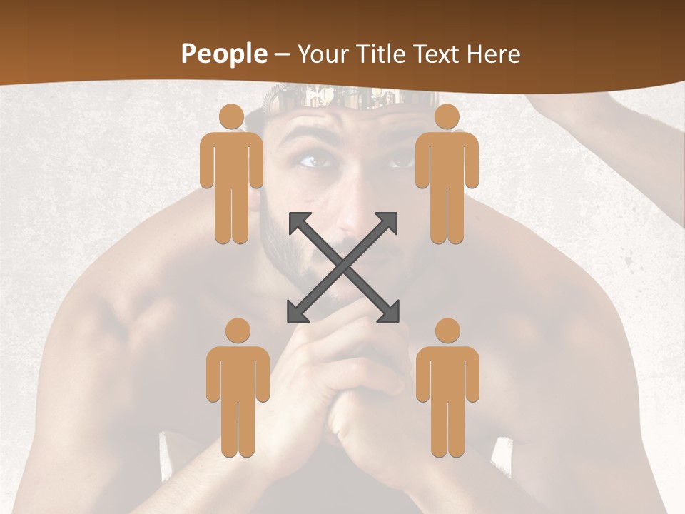 Handsome Manipulation Hand PowerPoint Template