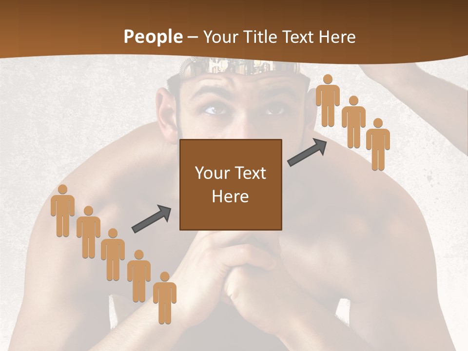 Handsome Manipulation Hand PowerPoint Template