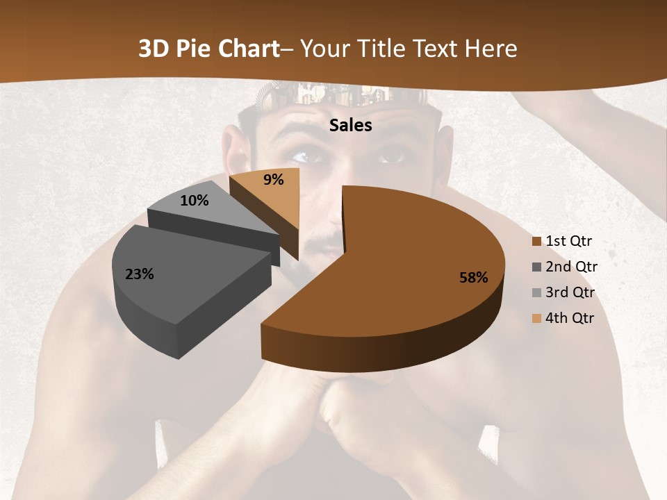 Handsome Manipulation Hand PowerPoint Template
