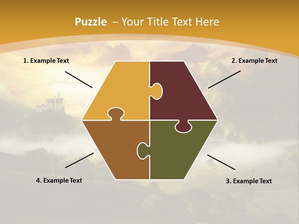 Nature Fog Concept PowerPoint Template