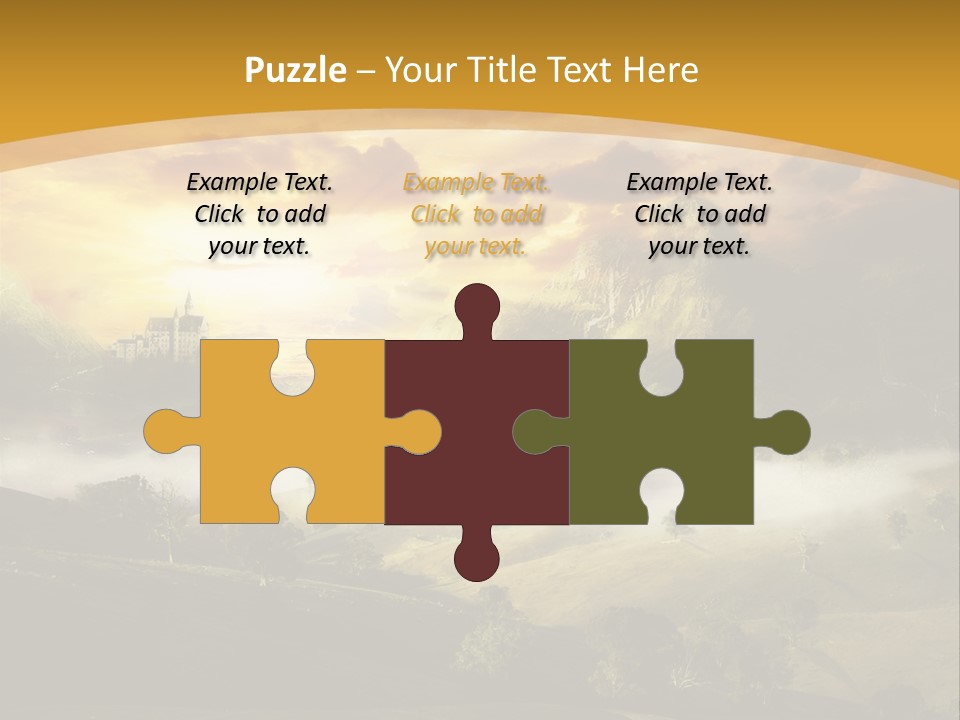 Nature Fog Concept PowerPoint Template