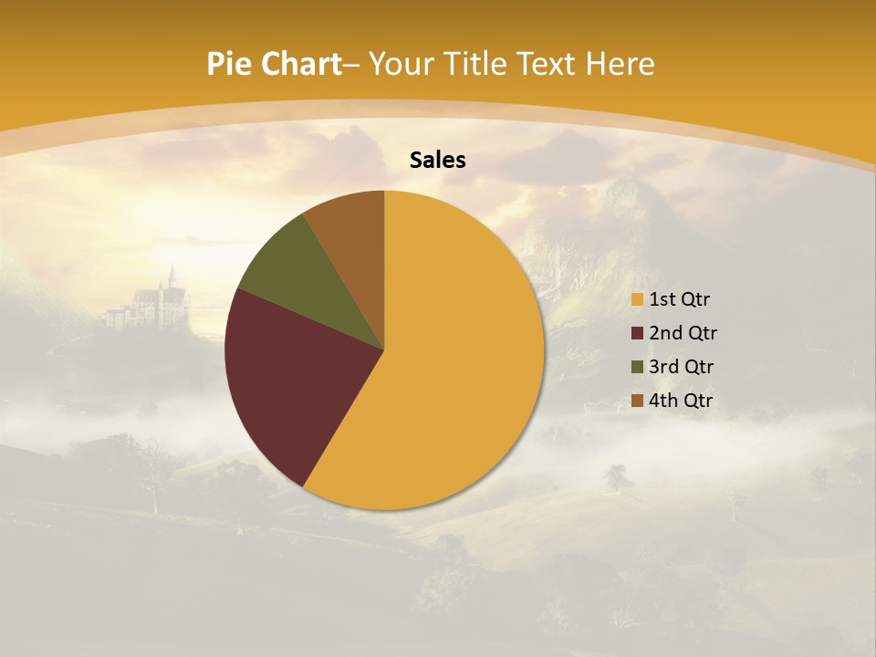 Nature Fog Concept PowerPoint Template
