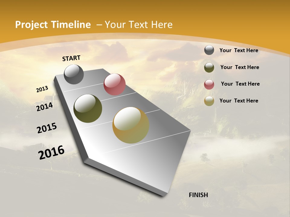 Nature Fog Concept PowerPoint Template