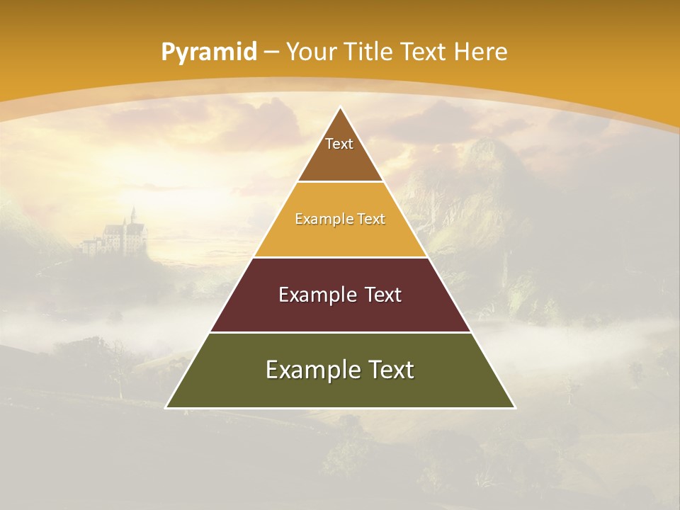 Nature Fog Concept PowerPoint Template