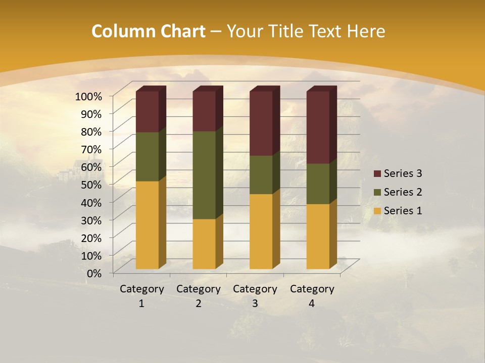Nature Fog Concept PowerPoint Template