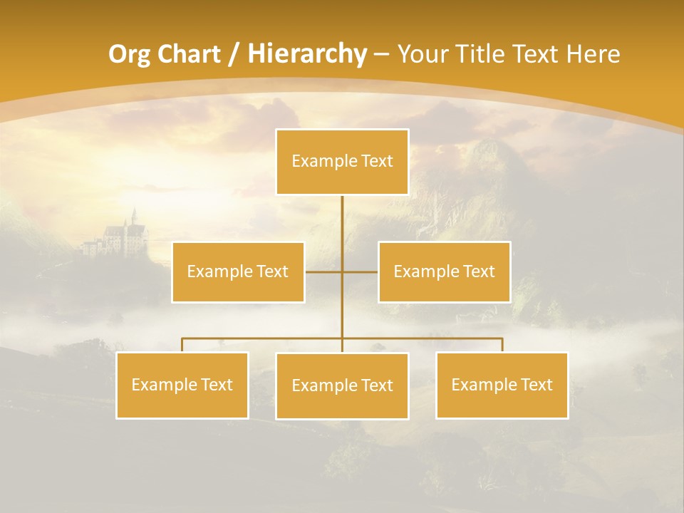 Nature Fog Concept PowerPoint Template