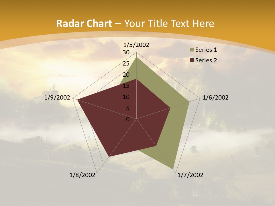 Nature Fog Concept PowerPoint Template