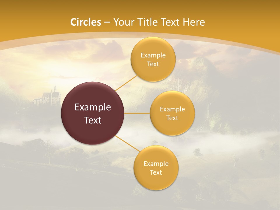 Nature Fog Concept PowerPoint Template