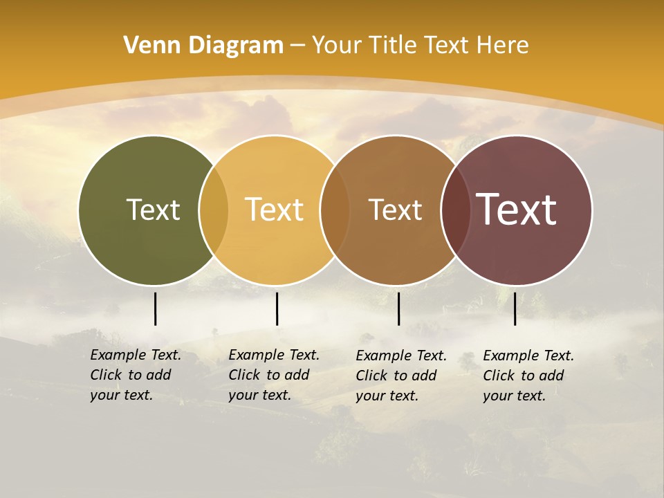 Nature Fog Concept PowerPoint Template