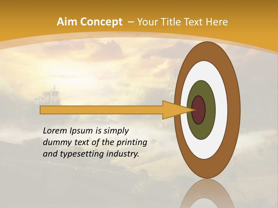 Nature Fog Concept PowerPoint Template