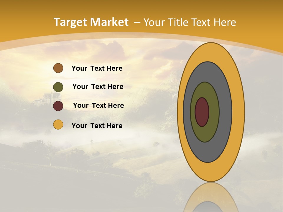 Nature Fog Concept PowerPoint Template