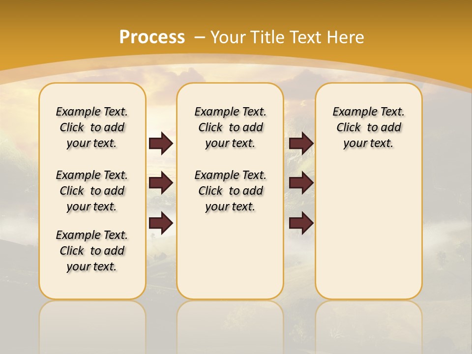 Nature Fog Concept PowerPoint Template