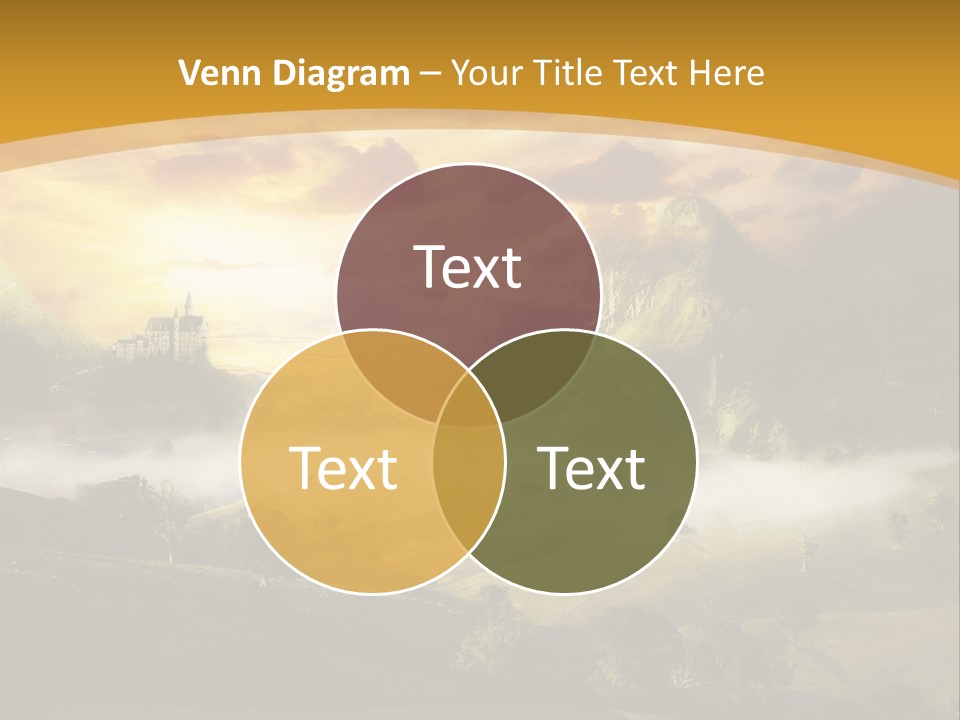 Nature Fog Concept PowerPoint Template