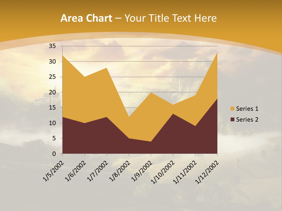 Nature Fog Concept PowerPoint Template