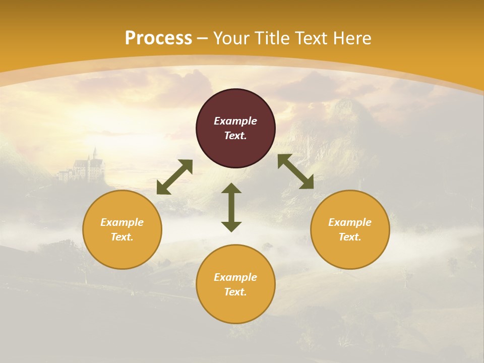Nature Fog Concept PowerPoint Template