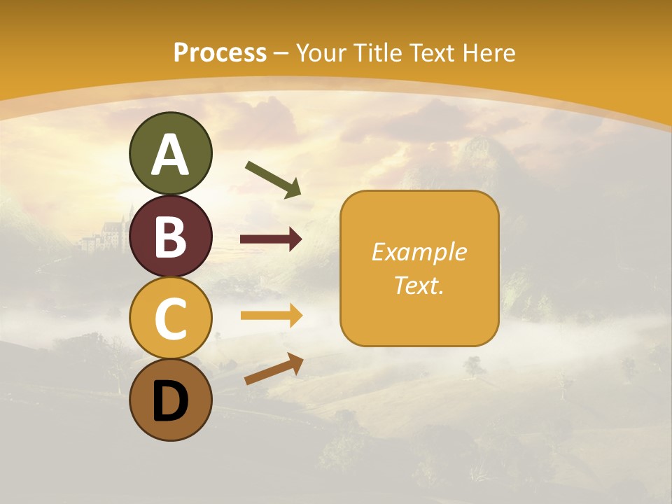 Nature Fog Concept PowerPoint Template