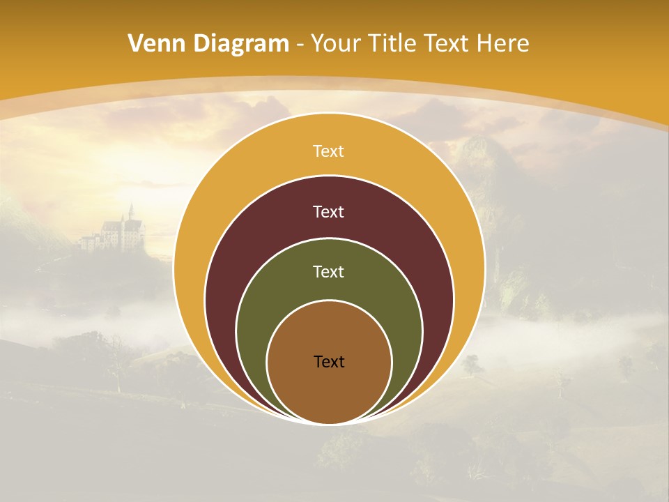 Nature Fog Concept PowerPoint Template