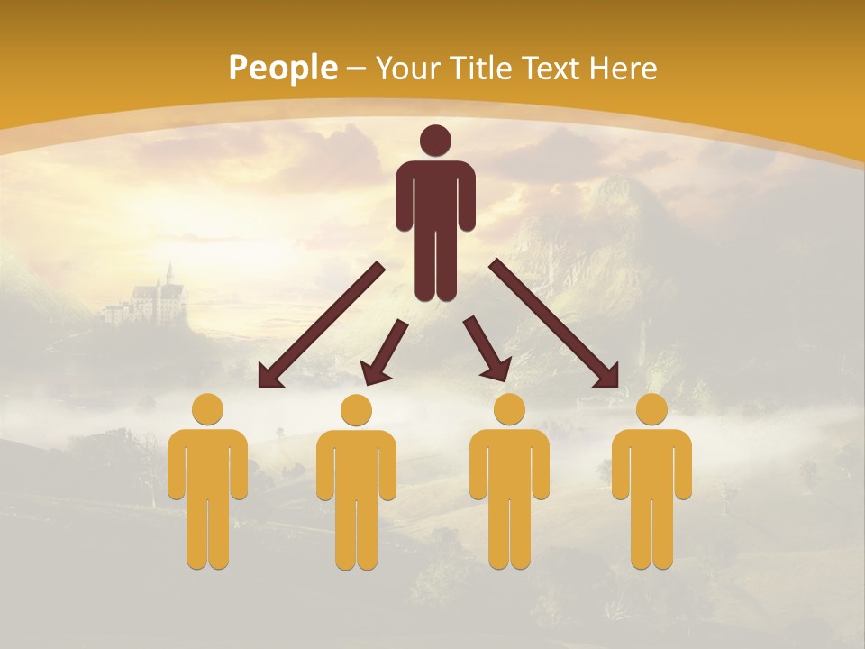 Nature Fog Concept PowerPoint Template