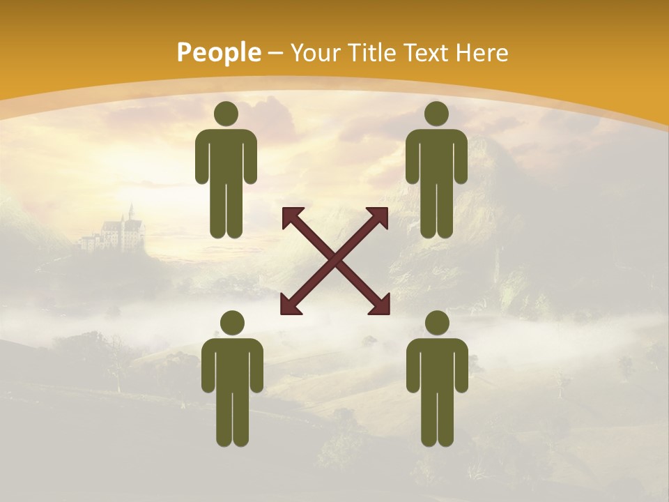 Nature Fog Concept PowerPoint Template